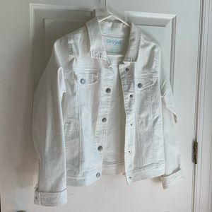 Cat and Jack White Denim Jacket KIDS 14-16